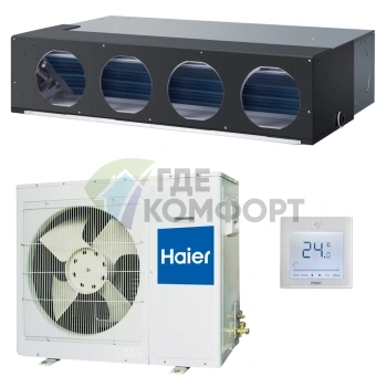 Кондиционер канальный Haier AD362ANEAA/AU36NAIEAA on/off - фото 1