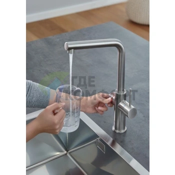 Смеситель Grohe Red II Duo для кухни с мгновенным нагревом воды - фото 3