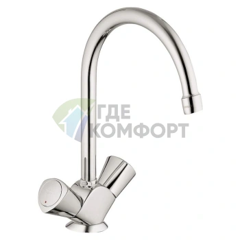 Смеситель Grohe Costa L 31819001 для кухни: высокий излив, стиль и функциональность - фото 1