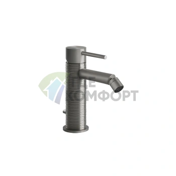 Смеситель для биде GESSI 316 Steel Brushed с донным клапаном (54307#239) - фото 1