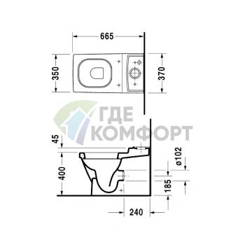 Сиденье для унитаза Duravit 2nd floor с системой SoftClose и петлями из нержавеющей стали, белый (68990000) - фото 2