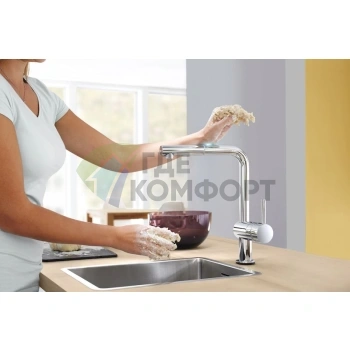 Смеситель Grohe Minta Touch 31360001 для кухни с сенсорным управлением - фото 3