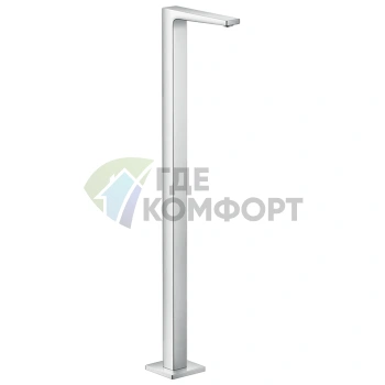 Стильный напольный излив Hansgrohe Metropol для ванны в хроме (32531000) - фото 1
