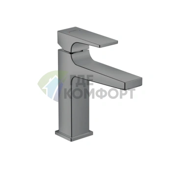 Смеситель для раковины Hansgrohe Metropol 110, шлифованный черный хром (32507340) - фото 1