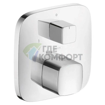 Термостат Hansgrohe PuraVida 15775000 для ванны и душа - фото 1