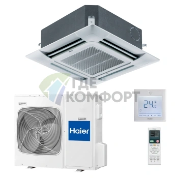 Кондиционер кассетный Haier AB36ES1ERA(S) / 1U36HS1ERA(S) / PB-950JB inverter - фото 1