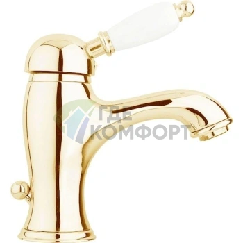 Смеситель для раковины Cezares Elite ELITE-LSM1-03/24 с хромом и биметаллом - фото 1