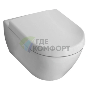 Комплект унитаза Villeroy & Boch Subway 2.0 с инсталляцией Geberit Duofix и сиденьем с микролифтом - фото 2