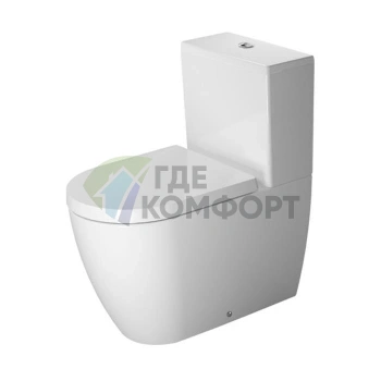 Унитаз комбинированный Duravit ME by Starck с вертикальным смывом и отдельным бачком (2170092000) - фото 1