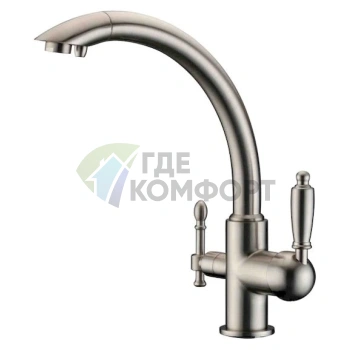 Смеситель для кухни Zorg Clean Water ZR 314 YF-33 сатин - фото 1