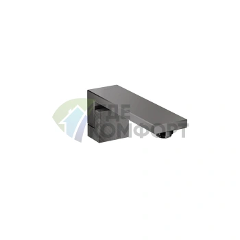Излив для ванны AX Edge 190 мм с алмазной огранкой, полированный черный (46411330) - фото 1