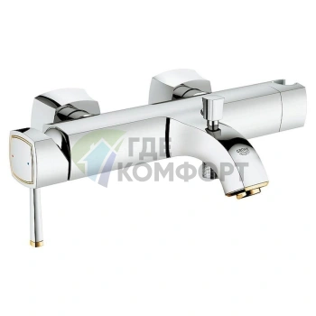 Смеситель Grohe Grandera 23317IG0 для ванны с душем, двухвентильный (никель)