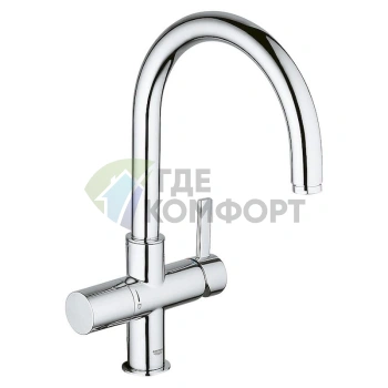 Смеситель Grohe Blue для кухни с подачей холодной, горячей и фильтрованной воды - фото 1