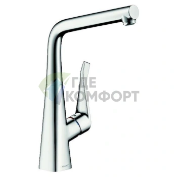 Смеситель Hansgrohe Metris для кухни: стиль и функциональность - фото 1