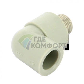 Угольник PPR с наружной резьбой 20х1/2 FV-Plast - фото 3