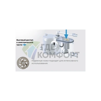 Канализационный насос с измельчителем SFA Sanibest Pro - фото 3