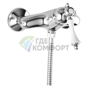 Смеситель для душа Cezares Margot MARGOT-DM-01-M матовый черный
