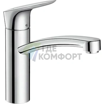 Смеситель для кухни Hansgrohe Logis 71832000 — немецкое качество и элегантный дизайн - фото 1