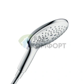 Ручной душ HG Raindance Select S 150 с технологиями 3jet, RainAir, CaresseAir, Mix и EcoSmart, цвет хром (28588000) - фото 1