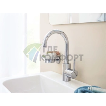Смеситель Grohe Concetto 32629001 для умывальника - фото 4