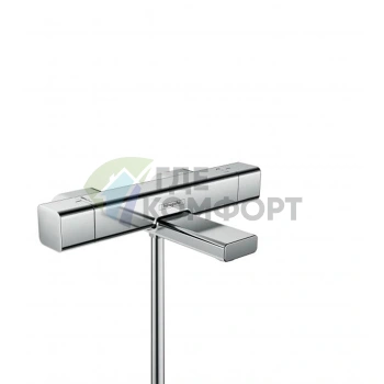 Термостат для ванны Hansgrohe Ecostat E настенный, на 2 выхода, хром (15774000) - фото 1