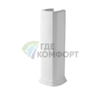 Колонна для раковины Artceram CIVITAS белая 68 см (CIC001 01 00 bi*1) - фото 1