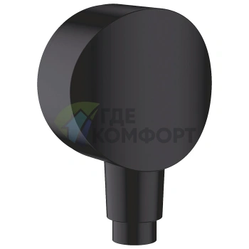 HG FixFit Шланговое подсоединение S с обратным клапаном, матовый черный (26453670) - фото 1