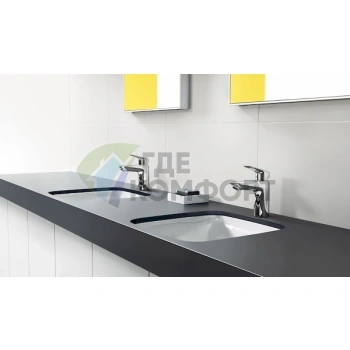 Смеситель для раковины Hansgrohe Logis 71100000: эргономичный и практичный - фото 2