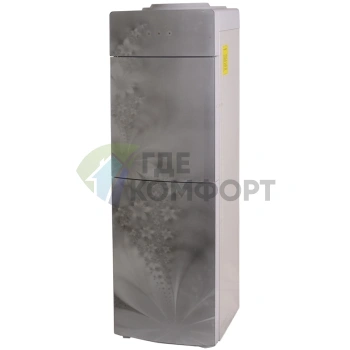 Кулер для воды напольный Aqua Well 2-JX-5 ПКС YLR-2-JX-5 серый с флуоресцентным рисунком - фото 1