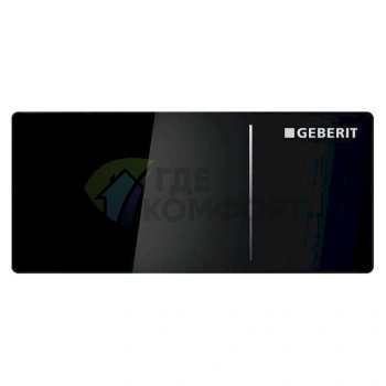 Кнопка смыва для унитаза Geberit Sigma 70 115.630.SJ.1 черная - фото 1