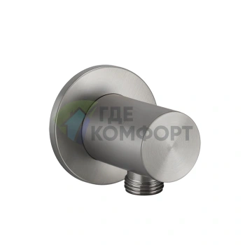 Смеситель GESSI 316 с подключением 1/2 дюйма, цвет сталь матовая (54269#239) - фото 1
