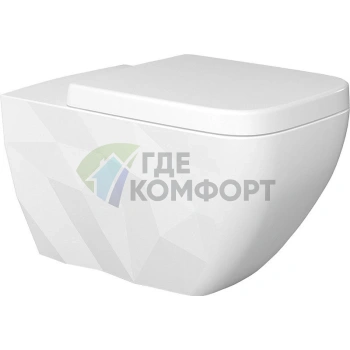 Гигиеничный подвесной унитаз Bien Kristal без ободка