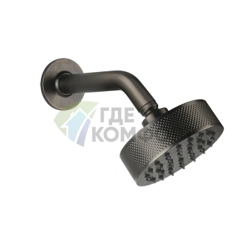 Настенная шарнирная душевая головка GESSI INCISO Nero XL 200 мм (1/2) (58189#299) - фото 1