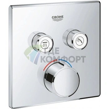 Смеситель Grohe Grohtherm SmartControl для ванны с душем и интеллектуальным управлением