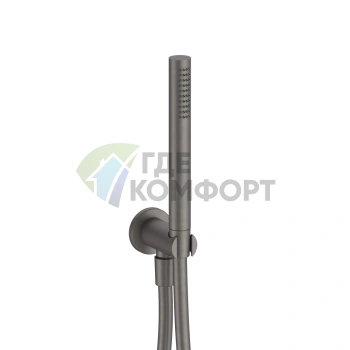 Душевой набор Fantini Venezia FIT с ручной лейкой в цвете Matt Gun Metal (29 P5 5944) - фото 1