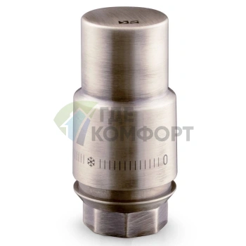 Термоголовка жидкостная Royal Thermo Design PRO М30х1,5 матовый никель, RTO 07.0015, НС-1446827 - фото 1