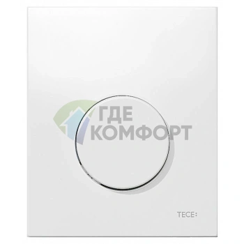 Кнопка смыва для писсуаров TECE Loop Urinal 9242600 белая - фото 1