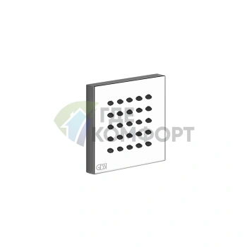 Боковая форсунка Gessi Rettangolo квадратная хром (32973#031) - фото 1