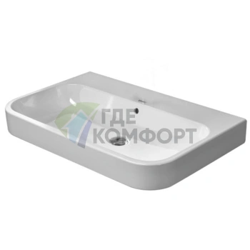 Встраиваемая раковина Duravit Happy D2 1000 мм белая (2318100000) - фото 1