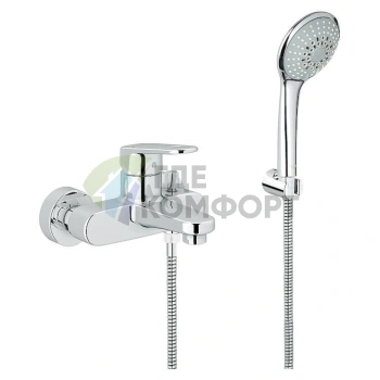 Настенный смеситель Grohe Europlus II для ванны с душем