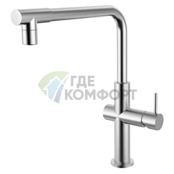 Смеситель Zorg Inox Cores для кухни из нержавеющей стали - фото 1