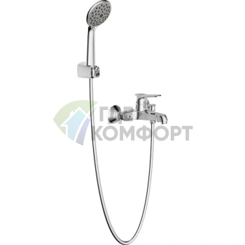 Смеситель для ванны с душем Bravat Eco F6111147C-B: Элегантность и экологичность - фото 2