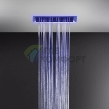 Gessi Afilo Накладная панель 300x500 для системы 57409/57411, цвет блестящая сталь (57010#238) - фото 1