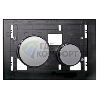 Кнопка смыва TECE Loop Modular (хром/стекло) — арт. 9240666 - фото 2