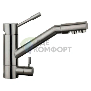 Смеситель Zorg Inox Antas для кухонной мойки из нержавеющей стали - фото 1