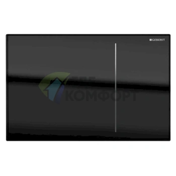 Кнопка смыва Geberit Sigma 70 для подвесного унитаза, черный - фото 1