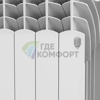 Радиатор биметаллический Royal Thermo Revolution Bimetall 350 6 секций - фото 3