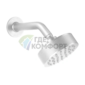 Душевая головка GESSI INCISO настенная шарнирная 1/2 200 мм хром (58189#031) - фото 1