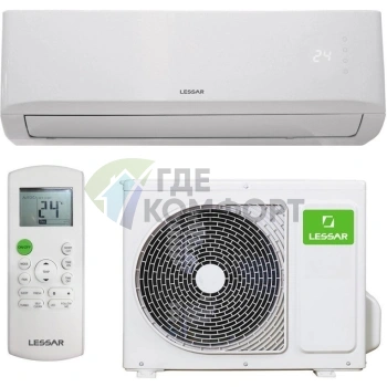 Сплит-система Lessar Cool+ LS-H07KPA2/LU-H07KPA2 on/off - фото 1
