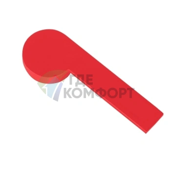 Накладка на ручку смесителя Gattoni Color Rosso для раковин и биде (8098/80RO)